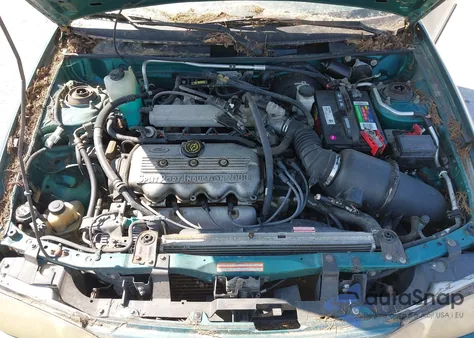 1997 Ford Escort Lx from USA, damaged, VIN 3FALP15P5VR153698